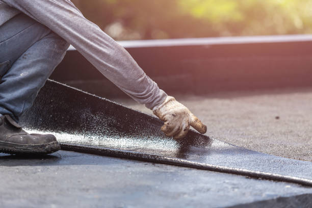 Professional Emergency Waterproofing technician working in Folcroft, PA